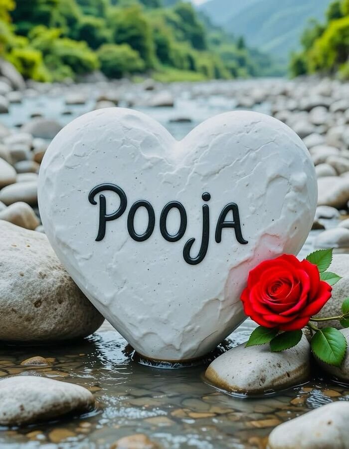 pooja name dp cute