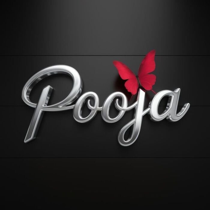 pooja name dp mood edit