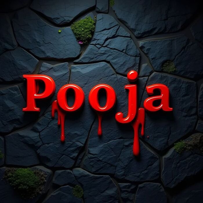 pooja name dp soft vibes