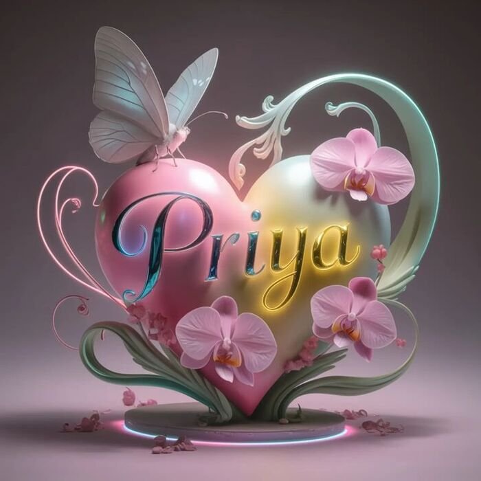 priya name dp chill style