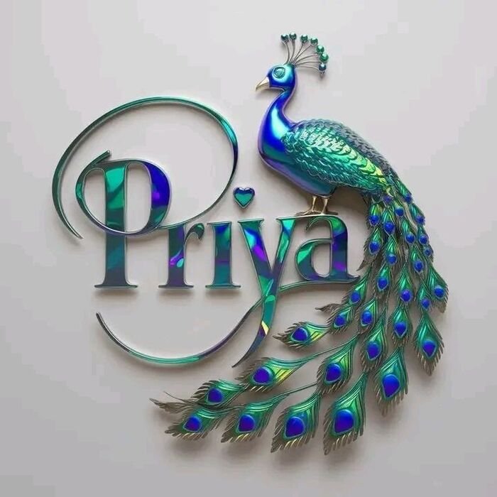 priya name dp cute edit