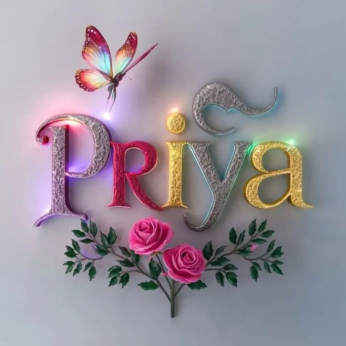 priya name dp lovely