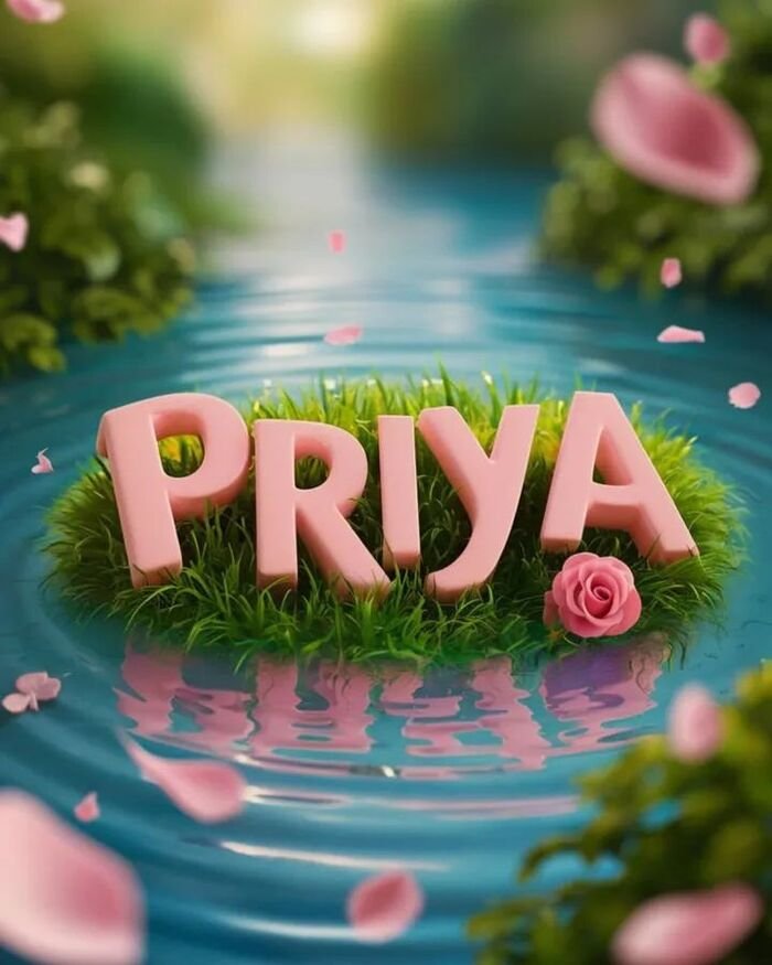 priya name dp minimal
