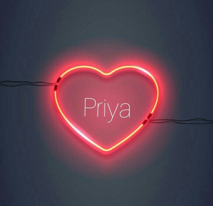 priya name dp mood edit