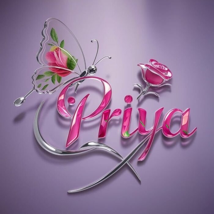 priya name dp natural vibes