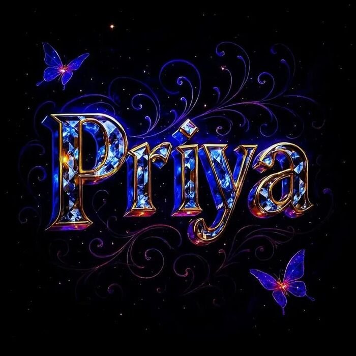 priya name dp portrait