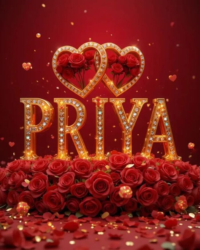 priya name dp stylish