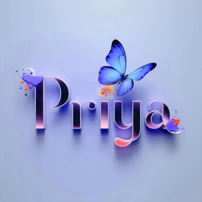 priya name dp sweet look