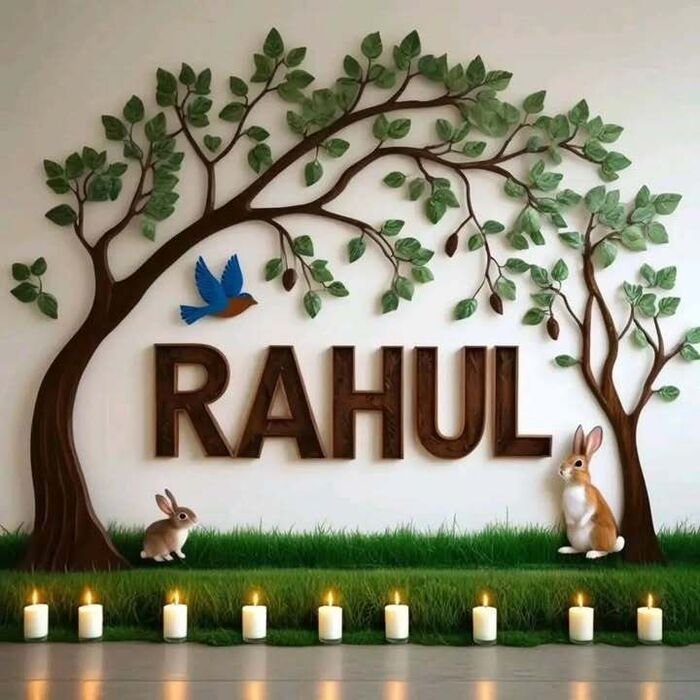rahul name dp