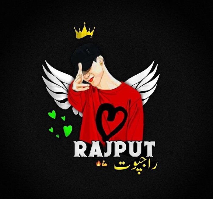 rajput name dp stylish