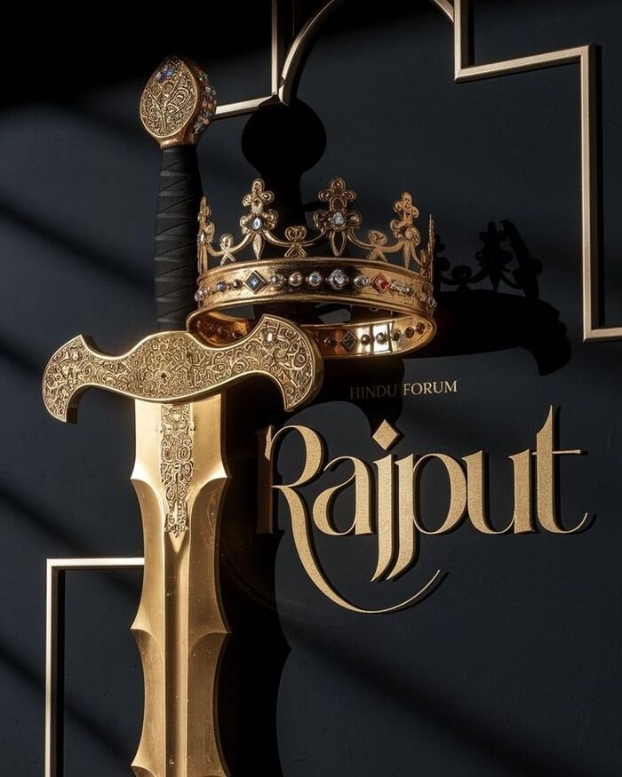 rajput name dp warrior style