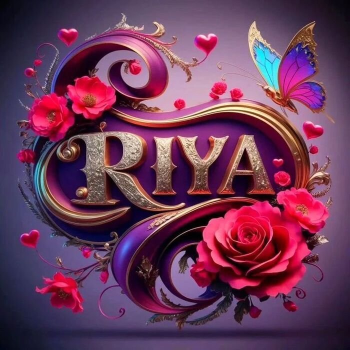 riya name dp aesthetic