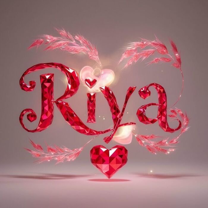 riya name dp clean look
