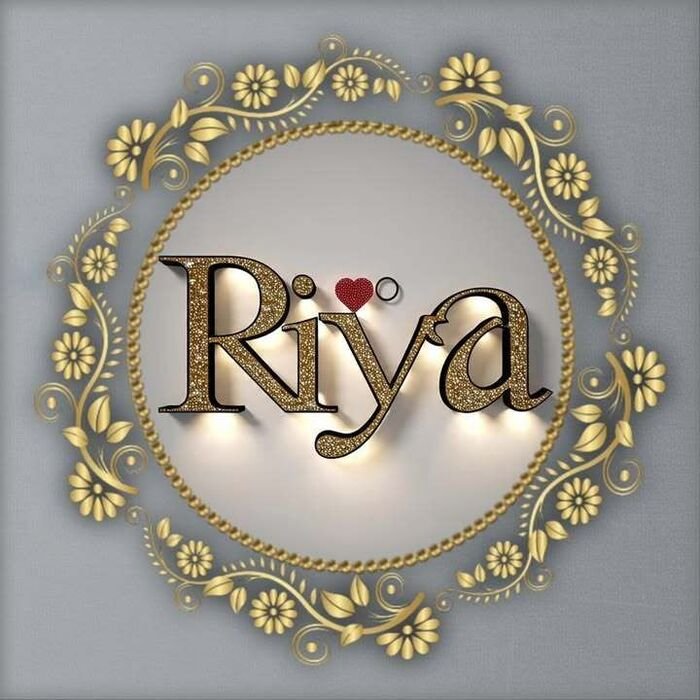 riya name dp hd