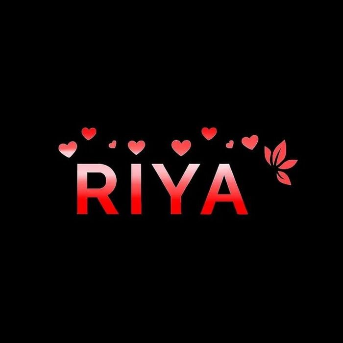 riya name dp sweet look