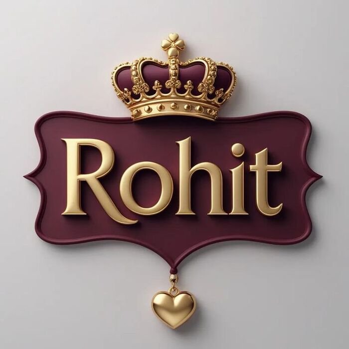 rohit name dp calm mood