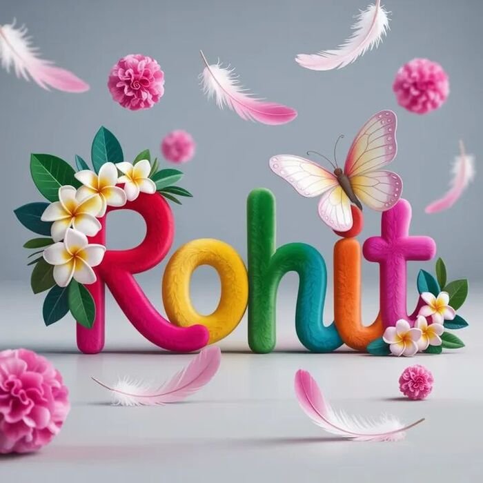 rohit name dp clean look cute