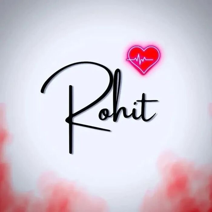 rohit name dp cool edit