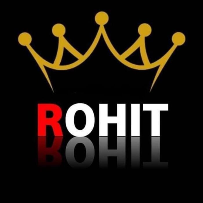 rohit name dp simple edit