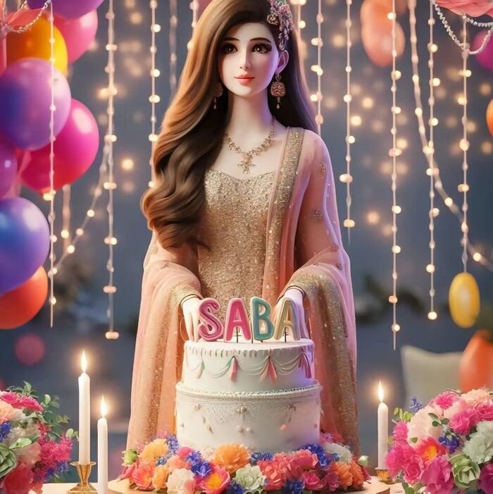 saba name dp minimal