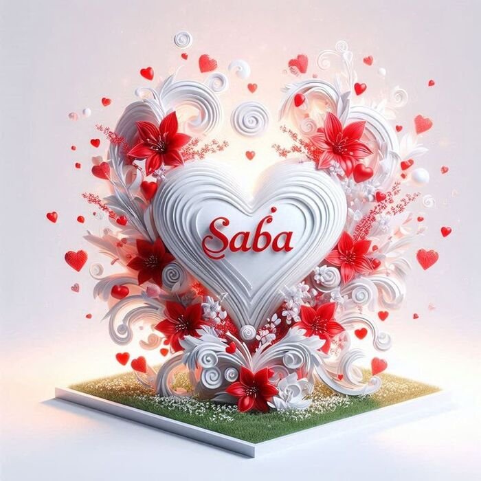 saba name dp trending