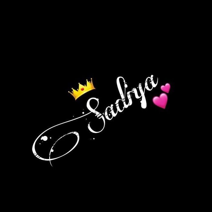 sadiya name dp sharp look