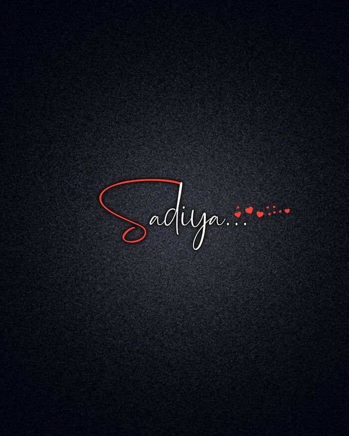sadiya name dp simple edit