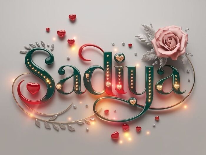 sadiya name dp soft vibes