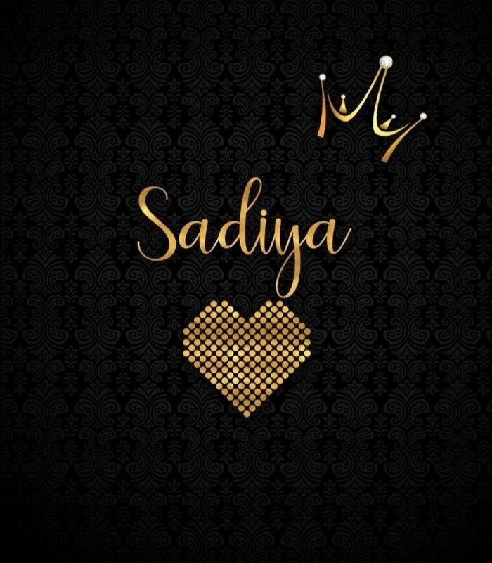 sadiya name dp trending