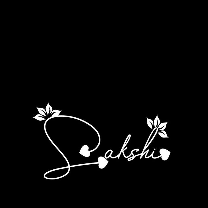 sakshi name dp simple vibes