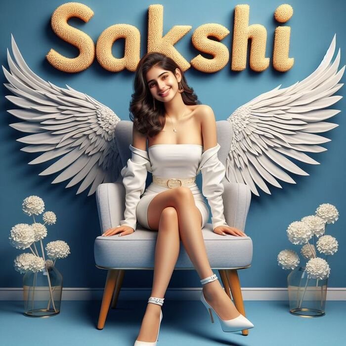 sakshi name dp stylish