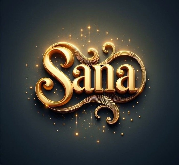 sana name dp cute