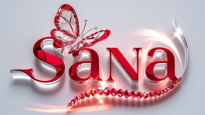 sana name dp stylish vibe