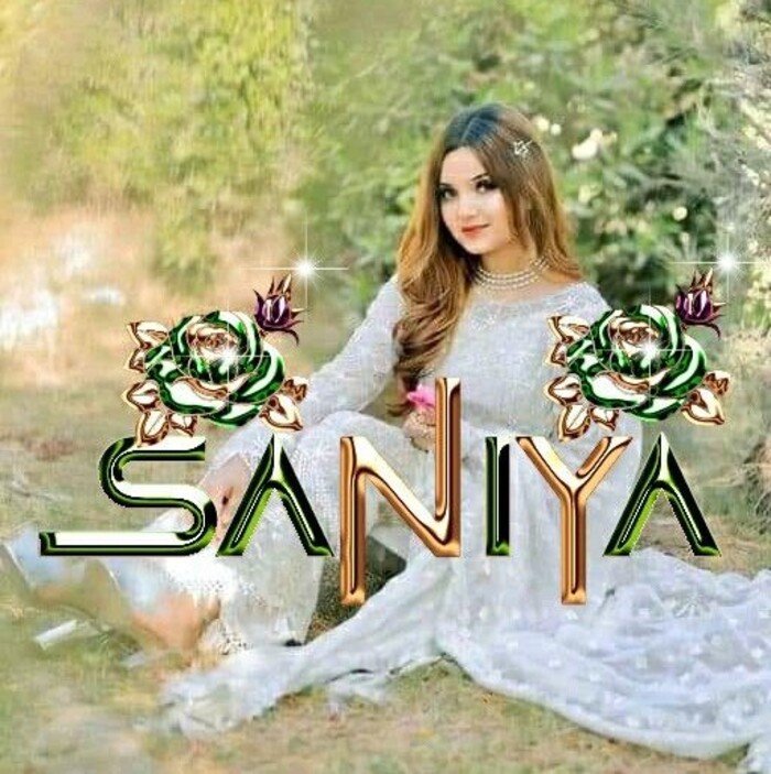 saniya name dp profile girl