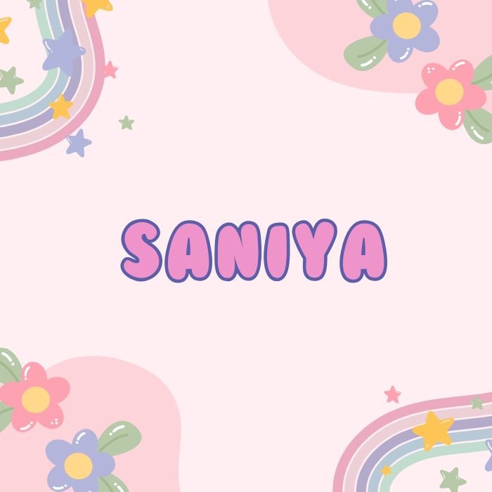 saniya name dp random