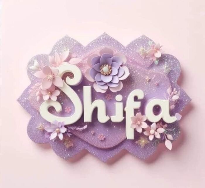 shifa name dp aesthetic mood
