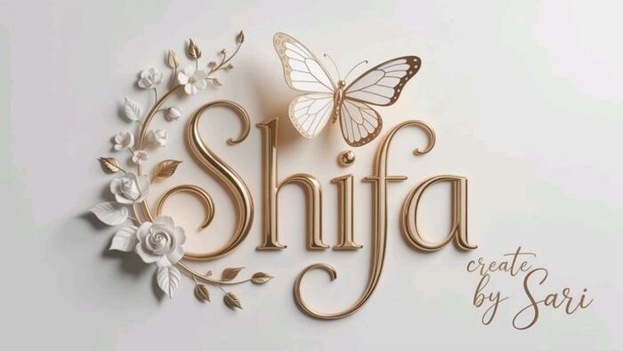 shifa name dp classic style