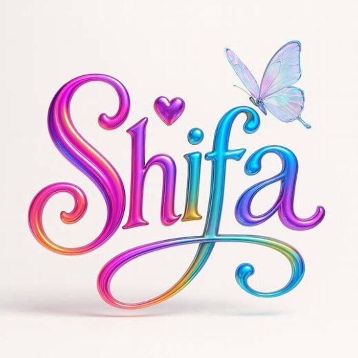 shifa name dp elegant