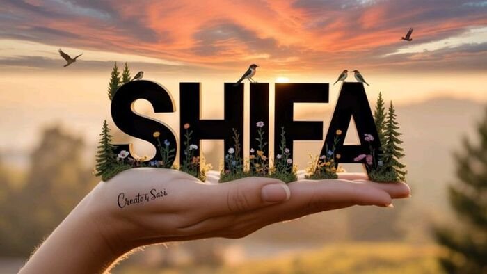 shifa name dp mood edit