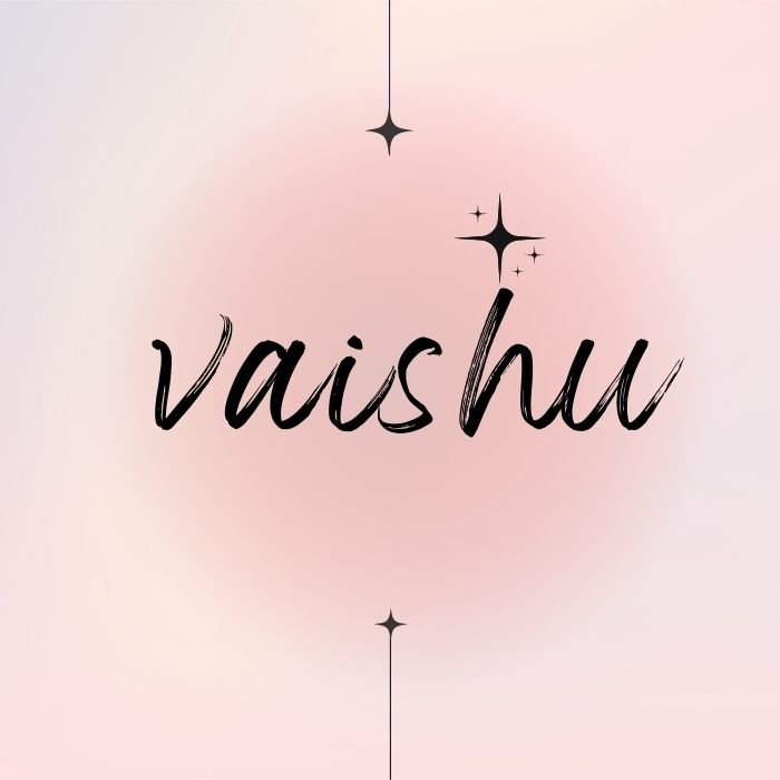 vaishu name dp minimal