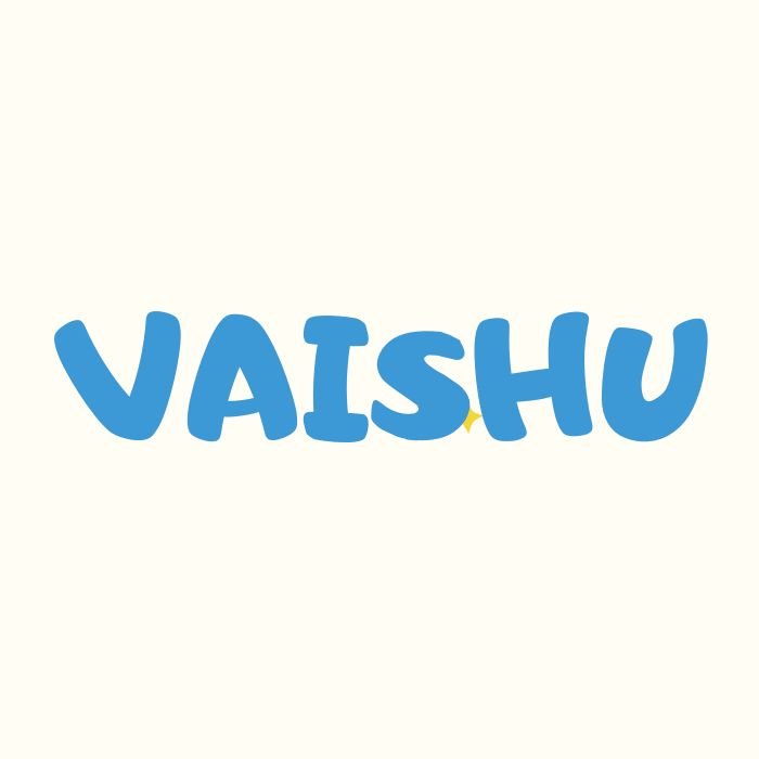 vaishu name dp mood edit