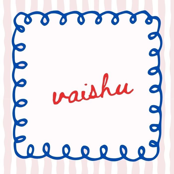 vaishu name dp profile
