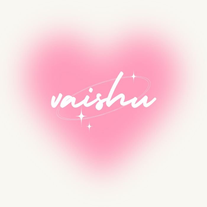 vaishu name dp soft vibe