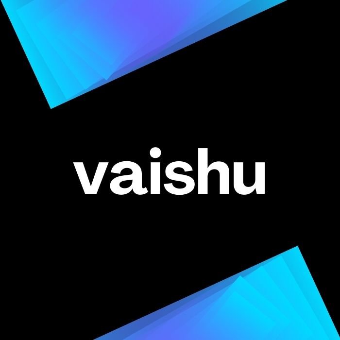 vaishu name dp square
