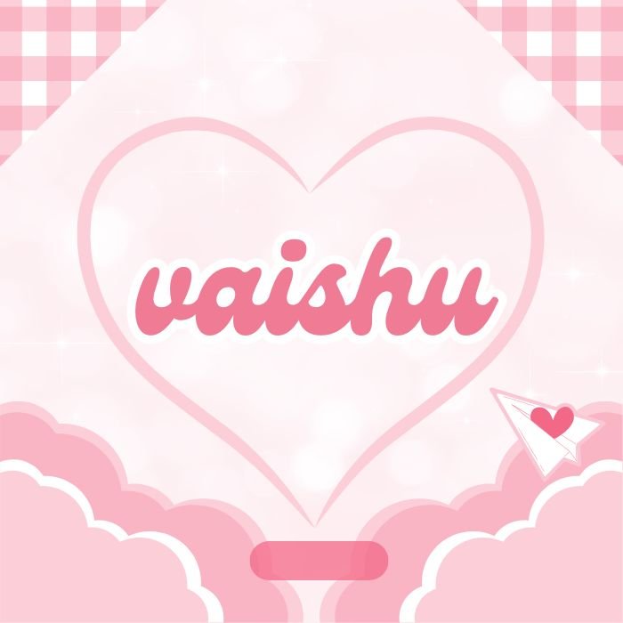 vaishu name dp stylish