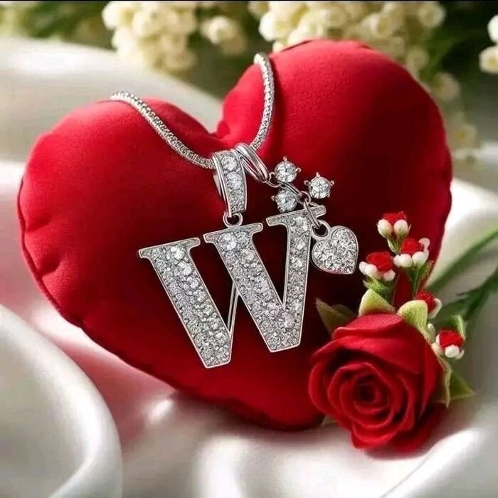 w name dp trending heart hd