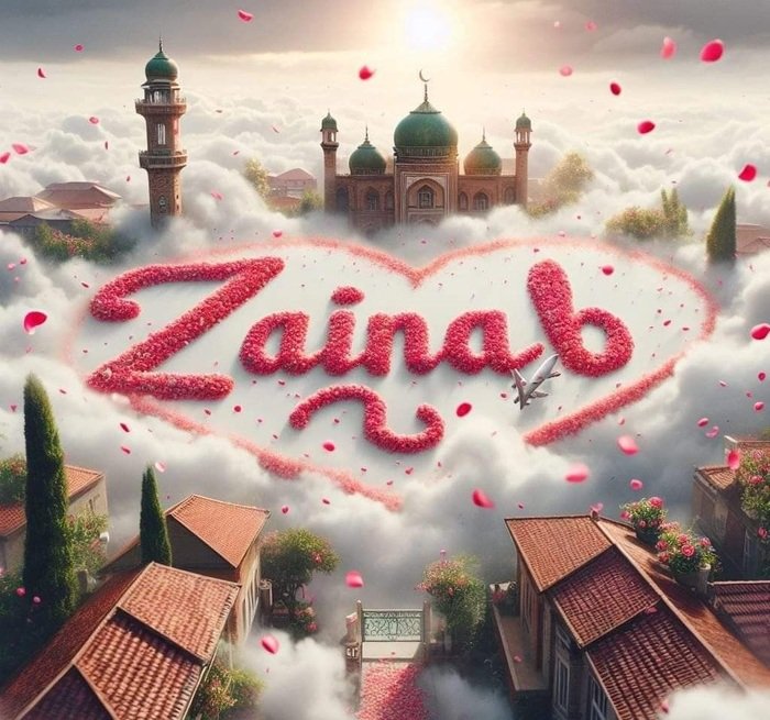 zainab name dp aesthetic hd