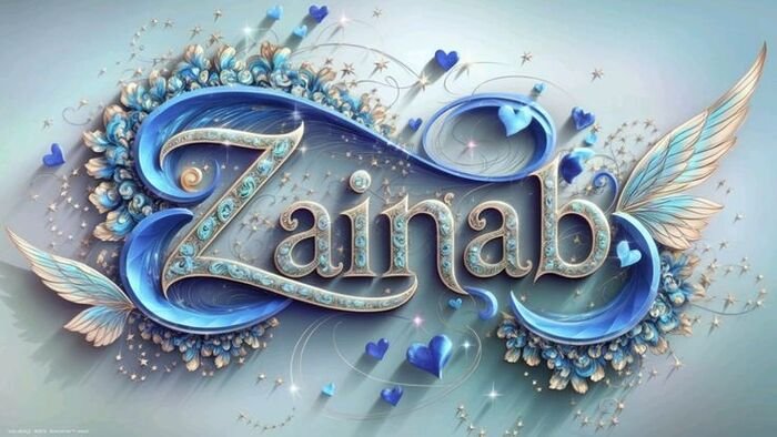 zainab name dp cool tone hot