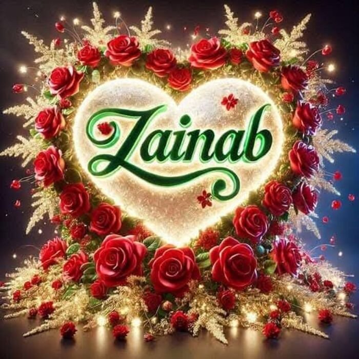 zainab name dp cool tone