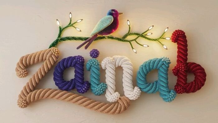 zainab name dp elegant